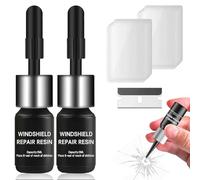 Windscreen Chip Repair Kit Windscreen Repair Kit Windshield Repair Kit Glass Repair Kit Nano Windshield Crack Repair Liquid Automotive (Black)