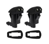 Windscreen Cleaning Compatible With Jeep For Grand For Cherokee WK2 2011-2018 For Liberty KK 2008-2012 For Commander 2006-2010 Windshield Wiper Washer Nozzle Spray Hose(2 Nozzles)