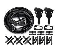 Windscreen Compatible With Subaru For Impreza WRX 2008 2009 2010 2011 2012 2013 2014 2X Front Windshield Wiper Washer Nozzle Spray Jets Hose 86636FG051