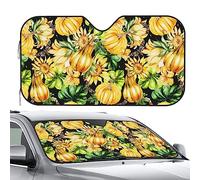 Windscreen Cover Beautiful Autumn Pumpkin Windshield Sunshade Foldable Front Window Sunshades Keep Vehicle Cool Windscreen Sun Shade For Car Van Truck M