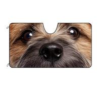 Windscreen Cover Cairn Terrier Dog Face Funny Front Window Sunshades S