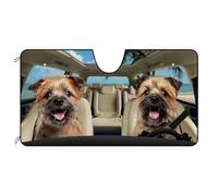 Windscreen Cover Cairn Terrier Dog On The Beach Front Window Sunshades S