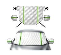 Windscreen cover Compatible with Honda Accord Super Touring 1999-2000 | , Snowproof, frostproof, iceproof, leaf-proof, UV-resistant, and waterproof.(silver)