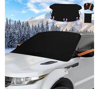 Windscreen Cover for Nissan Juke 2019 2020 2021 2022 2023 2024, Magnetic Snow Cover Snow UV Ice Protection Dustproof Waterproof Car Accessories,Black
