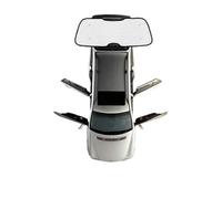 Windscreen Cover For Nissan X For Trail T33 For Rogue For E-Power 2022 2023 2024 2025 Sun Visor Sunshade Windows Cover Car Sunshades Coverage Windshield Sun Shade(Rear Windshield)