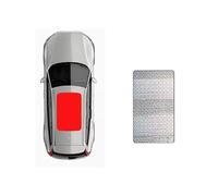 Windscreen Cover For Peugeot 2008 A94 2014 2015 2016 2017 2018 Car Panoramic Roof Heat Shield Window Sunshade Anti-UV Windshield Sunshade(Silver)