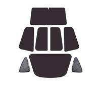 Windscreen Cover For Tesla For Model X Sun Shades Front Rear Sunroof Blind Shading Net Car Glass Roof Skylight Sunshade Windshield Sun Shade(8pcs Full sunroof)