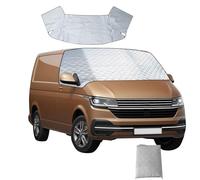 Windscreen Cover for VW T6, 4-Layer Hail Protection Car Front Window Protector Waterproof Windproof Thermal Screen Cover Compatible with 2016-2022 VW T6