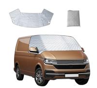 Windscreen Cover for VW T6 Transporter Windscreen Cover Anti Frost Ice Dust Window Cover Sun Protection for VW T6 2016-2022 Motorhome Vans