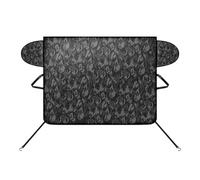 Windscreen Cover for Waterproof Windproof Protection, Car Oxford Fabric Frost Protection Cover, for Trucks, Cars, Motorcycles, Saloons, Pickup, Scooters, SUV, Parking, Summer, Daily Re