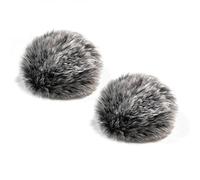 Windscreen Cover for Wireless Microphone,Deadcat Furry Pop Filter, Compatible with Hollyland Lark M2, 2 Pack