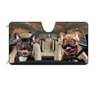 Windscreen Cover French Bulldog Dog Windshield Sunshade M
