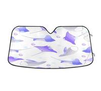 Windscreen Cover Hand Drawn Stingray Fish Windshield Sunshade Foldable Front Window Sunshades Keep Vehicle Cool Windscreen Sun Shade For Van Suv Truck S