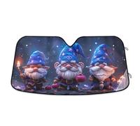 Windscreen Cover Magic Gnome Windshield Sunshade Foldable Front Window Sunshades Keep Vehicle Cool Windscreen Sun Shade For Truck Van Suv M