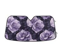 Windscreen Cover Purple Flower Car Front Windshield M
