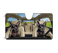 Windscreen Cover Scottish Terrier Dog In The Flower M