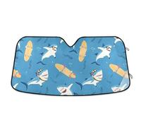 Windscreen Cover Sharks Wearingsnorkeling Car Front Windshield M