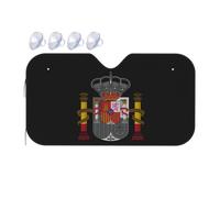 Windscreen Cover Spain Coat Of Arms Spanish Emblem Symbol Windscreen Sun Shade Foldable Front Window Sunshades Keep Vehicle Cool Windshield Sunshade For Truck Car Suv S