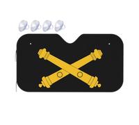 Windscreen Cover The Crossed Cannons Insignia Of The Us Army Field Artillery Windshield Sunshade Keep Vehicle Cool Front Window Sunshades Block Uv Rays Windscreen Sun Shade For Car Suv Van S