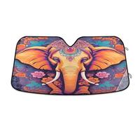 Windscreen Cover Vintage Elephant Front Window Sunshades M