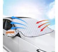 Windscreen Covers Frost Magnetic Car Windshield Sunshades For Q5 A4 B8 2009 2010 2011 2012 2013 2014 Extra Thick Snow Ice Cover Protection