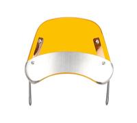 Windscreen Deflectors For CB1000SF For CB750F RC04 8 Styles 6.5"-9.45" Motorcycle Headlight Windshield Wind Deflector Windscreen Motorcycle Wind Deflector(Yellow A style)