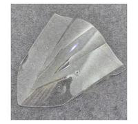 Windscreen Deflectors For CBR650F For CBR 650F 2014-2018 Motorcycle Windscreen Screen Wind Deflectors Screen Double Bubble Windshield Motorcycle Windshields(Transparent)