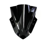 Windscreen Deflectors For KAWASAKI For Ninja 250 300 2013 2014 2015-2017 Motorcycle Front Windshield Airflow Fairing Windscreen Wind Deflector Motorcycle Windshields(Black)