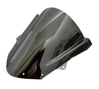 Windscreen Deflectors Motorcycle Windscreen For Kawasaki For Ninja 636 For ZX-6R For ZX636 2019-2023 Double Bubble Wind Deflectors Screen Spoiler(BLACK)