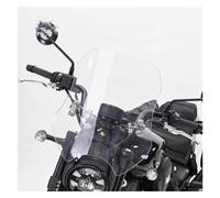 Windscreen For Benda For Black Flag 500 Motorcycle Modified Front Windshield Motorcycle Wind Deflector(Transparent 45CM)
