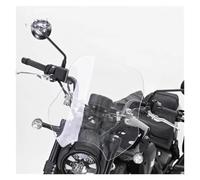 Windscreen For Benda For Black Flag 500 Motorcycle Modified Front Windshield Motorcycle Wind Deflector(Transparent 40CM)