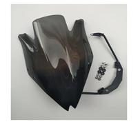 Windscreen For Kawasaki For Z750 Z750R 2007-2012 Windshield Windscreen Wind Deflectore Smoke Black Spoiler(Smoke Black)
