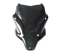 Windscreen For MT07 For FZ07 2021 2022 2023 2024 Motorcycle Sports Windshield Windscreen Aluminum Kit Deflector Fairing Cover Moto Windshield(Black)