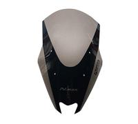 WindScreen Front Screen Wind Deflector Motorcycle Windshield Extension su&itable For NMAX155 NMAXL125 16-18 Front Lengthen Glass Deflector