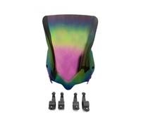 WindScreen Front Screen Wind Deflector Motorcycle Windshield Wind Screen W/Mounting Clamp Air Deflector For For Boulevard M109R Boss M50 M90 M109 R 06-16