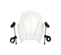 WindScreen Front Screen Wind Deflector Windscreen Clear Motorcycle For VStar 250 VStar250 Windshield Wind Deflectore With Support Frame Motorbike Accessories