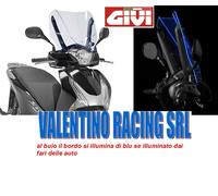 Windscreen Ice Fairing GIVI Honda Sh 125 150 ABS 12/16 Mounts OS Mounts Or