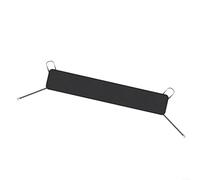Windscreen Leaf Cover Wipper Grooves Protection Tarpaulin Double-Sided Waterproof UV Protection Polyester for Cars SUV 186 x 48 cm Black Foldable (186 x 48 cm)