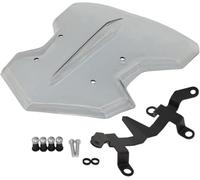 windscreen Motorcycle Motocycle Windscreen Shield Screen With Bracket Wind(Mode2)
