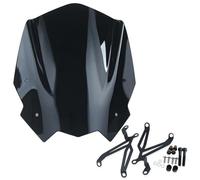 Windscreen Motorcycle Windscreen For BMW G310R 2017-2024 Sport Racing Touring Fairing Wind Deflectors Screen Shield Airflow Spoiler windproof Fairing(Black)