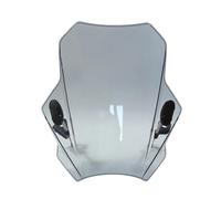 Windscreen Motorcycle Windscreen Windshield Universal For Benelli For Leoncino 250 500 BN125 BN300 BN302 BN302S 502C Fairing Deflector(Light Grey)