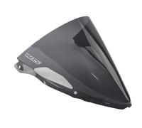 Windscreen Motorcycle Windshield For Kawasaki For ZX-6R 2024 Windscreen Heighten Windshield Enlarge Wind Spoiler Cover Fairing Moto Windshield(Smoky Grey-P)