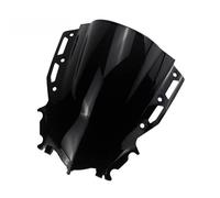 Windscreen Motorcycle Windshield Spoiler For YZFR15 YZF R15M V4 2021 2022 Black Visor Double Bubble Wind Deflectors Fairing windproof Fairing(Black)