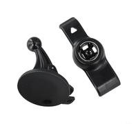 Windscreen Mount Holders for garmin Nuvi 50 50LM GPS Sat Nav, 360° Swivel Car Brackets Suction Cup, Black Plastic Dashboard Accessory