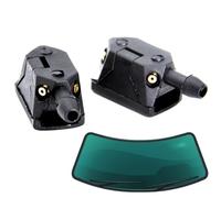 Windscreen Nozzle 50 x 12.8 x 5 mm, Robust ABS Spray Unit, Universal Four-Way Output Mouthpiece, Upgrade for Glass Cleaning 'a