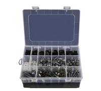 Windscreen Nuts For CRF 450 1000 CR CRF XR XL 85 125 250 500 CB400 VTEC Vtec400 Motorcycle Fairing Bolts Body Fastener Screws Nut Motorcycle Screw Kit(Gray)