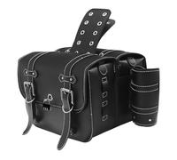 Windscreen Nuts Motorcycle SaddleBag Large Capacity Motorbike Side Bags Storage Tool for Suzuki Motorcycle Screw Kit(Black)