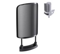 Windscreen Pop Filter for Audio Technica at2035 at2050 at8458, Metal Mesh Cover, Anti-explosion Noise Cover Eliminates Pops and Hisses Sounds, Black