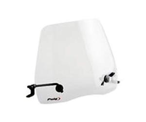 Windscreen Puig 6011 W Model Traffic SR Motard 12 Transparent/Clear