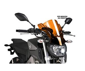 Windscreen Puig 6860T Model Rafale Inazuma 250 13 Orange